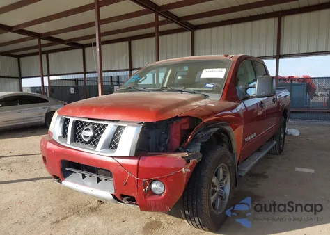 2015 Nissan Titan Pro-4X from USA, damaged, VIN 1N6BA0EC8FN507021